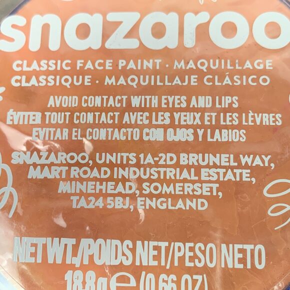 Snazaroo Classic Face Maquillage and Body Paint, 18.8ml, Apricot - Picture 5 of 9
